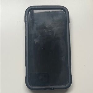 Black Iphone 11 with Otterbox Protective Case